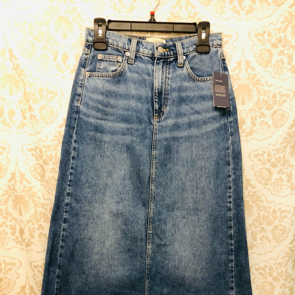 New denim skirts